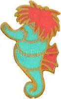 WDW - Living Seas Scuba Mickey Pin Set (Small Blue Seahorse)