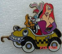 DS - Disney Car Parade Set - Roger and Jessica Rabbit
