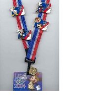 USA Olympic Starter Lanyard Pin Set Artist Proof