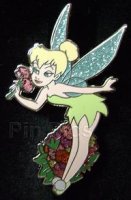 Disneystore.com - Tinker Bell Pin - Silver AP - Four Seasons Series Spring