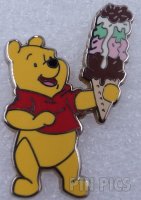 DSF - Winnie the Pooh - Pin Trader Delight PTD - Ice Cream Cone - GWP
