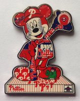 Philadelphia Phillies Mickey Mouse MLB® All-Star Statue Pin