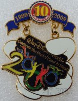 WDW - Disney Pin Trading 10th Anniversary - Tribute Collection - Millennium 2000 (PRE PRODUCTION/PROTOTYPE)