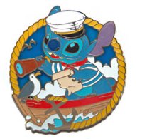 DS -Stitch - Lilo and Stitch - Boat and Telescope - Nautical