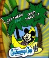 DCL - Castaway Cay Mickey Get There Fast Take it Slow (PRE PRODUCTION/PROTOTYPE)