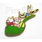 The Rescuers - Bianca and Bernard on a Leaf Boat (propelled by Evinrude)