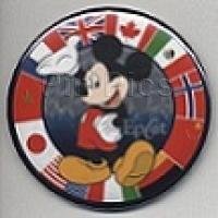 Button - WDW - Mickey Epcot