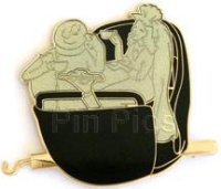 WDI - Doom Buggies Connector Pin #14 - Tea Party Ghost