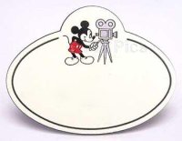 Walt Disney Theme Park Productions name tag