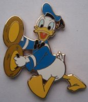 Disney Movie Rewards - Donald Duck Through The Years - 4-Pin Set (Donald With Cymbals ONLY)