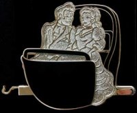 WDI - Doom Buggies Connector Pin #17 - Ballroom Dancers