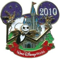 WDW - Characters with Cinderella Castle - Jack Skellington