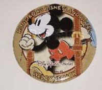 Button - HKDL - Mickey Mouse - Hong Kong Disneyland Hotel - Welcome Back