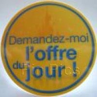 Button - DLP - Demandez-moi l'offre du jour!