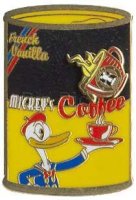DLR - Artist Proof - Donald Duck - French Vanilla - Mickey's Coffee Can Series