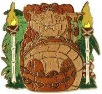 Disneystore.com Tiki Pin Set Louis from The Princess and the Frog