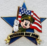 Mickey - Veterans Day 2010 - Flag