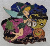 Disneystore.com Halloween Countdown Tinker Bell Pin - Jumbo