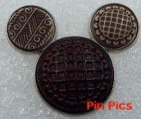 Mickey Mouse Icon - Textured Buttons