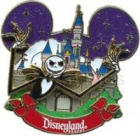 DLR - Characters with Sleeping Beauty Castle - Jack Skellington - PP