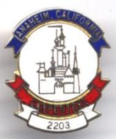 DLR - Carpenter's Local 2203 Disneyland Castle Pin