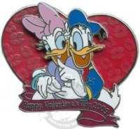 WDW - Valentine's Day 2009 - Donald and Daisy Duck (ARTIST PROOF)