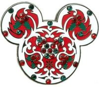 Mickey Mouse Icon - Jeweled Holiday