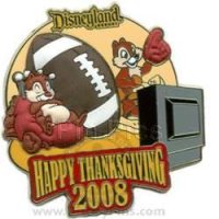 DLR - Happy Thanksgiving 2008 - Chip 'n' Dale (ARTIST PROOF)