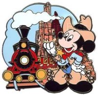 Mickey Mouse Adventure - Big Thunder Mountain Railroad