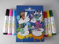 HKDL - Lilo, Stitch, Angel, and Scrump Coloring Set