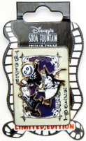 DSF - The Nightmare Before Christmas Pin Trading Event - Playing Cards - Joker - Lock, Shock and Barrel