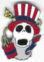 Nightmare Before Christmas Jack Skellington Holiday Mystery Collection - Independence Day Jack