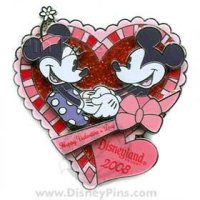 DLR - Valentine's Day 2008 - Mickey & Minnie Mouse (PRE PRODUCTION/PROTOTYPE)