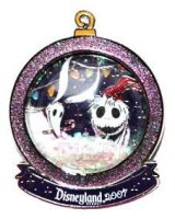 DLR - Holiday Snow Globe - Jack Skellington & Zero (PRE PRODUCTION/PROTOTYPE)