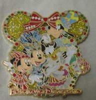 HKDL - Christmas Pin 2009 (fab 5)