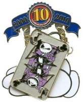 DLR - Disney Pin Trading 10th Anniversary - Decade of Magical Trades - Jack Skellington