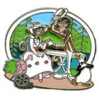 Bert, Mary - Mary Poppins - Walt's Classic Collection - Cafe