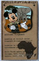 WDW - Mickey Mouse with African Elephant - Animal Kingdom - Animals Mystery