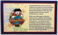 Disney Parks - Huey on Earth Globe - Travel Agent - Promo Pin - Wholesalers