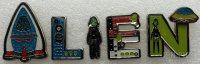 Hong Kong Disneyland 2009 Boxed Pin Set - Alien