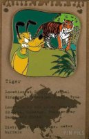 WDW - Pluto with Tiger - Animal Kingdom - Animals Mystery