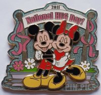 Mickey and Minnie - Hugging - National Hug Day 2011