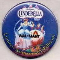 Button - Cinderella - VHS Release - Wal-Mart