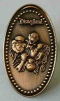 WDI - Pressed Pennies Mystery Pin Collection - Haunted Mansion - The Hitchiking Ghosts