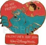 Sweetheart Collection - Sulley & Boo - GOLD ARTIST PROOF