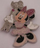 Japan - Minnie Mouse - Cast Lanyard Medallion - 25th Anniversary - TDR