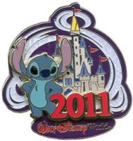 WDW - 2011 Cinderella Castle - Stitch