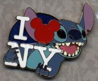 Stitch I Love (heart) New York (NY)
