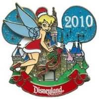 DLR - Characters with Sleeping Beauty Castle - Tinker Bell
