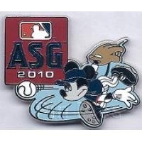 2010 MLB All Star Game - Mickey Throwing a Ball